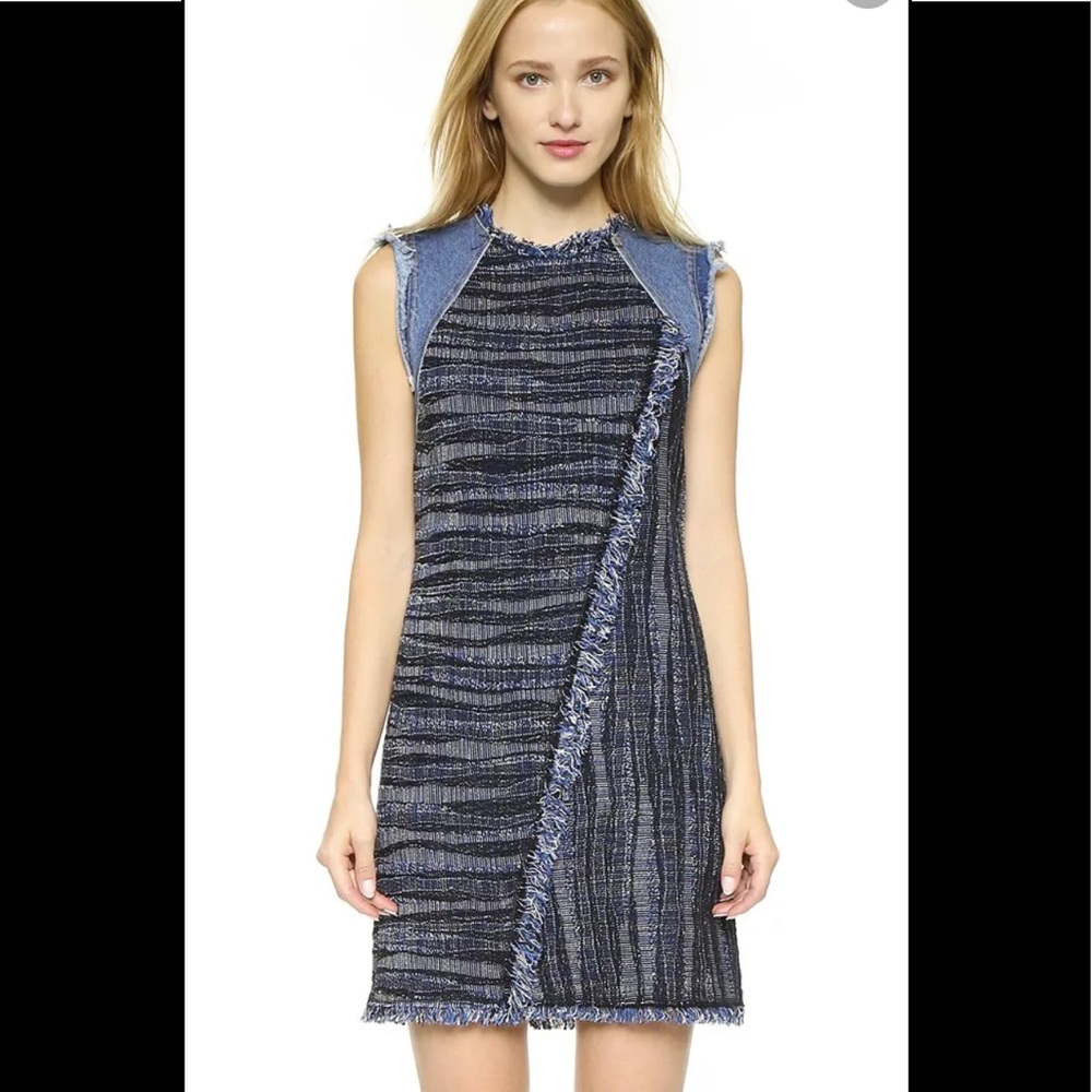 Rebecca Taylor Boho Tweed Dress